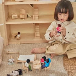 Victorian Wooden Dollhouse Furniture Set