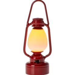 Vintage Red Dollhouse Lantern