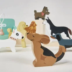 Waggy Tails Wooden Dog Salon