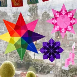 Waldorf Window Stars Paper