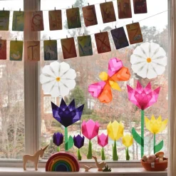 Waldorf Window Stars Paper