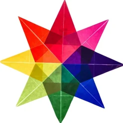 Waldorf Window Stars Paper