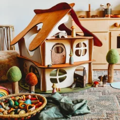 Waldorf Wooden Dollhouse by Twig Studio