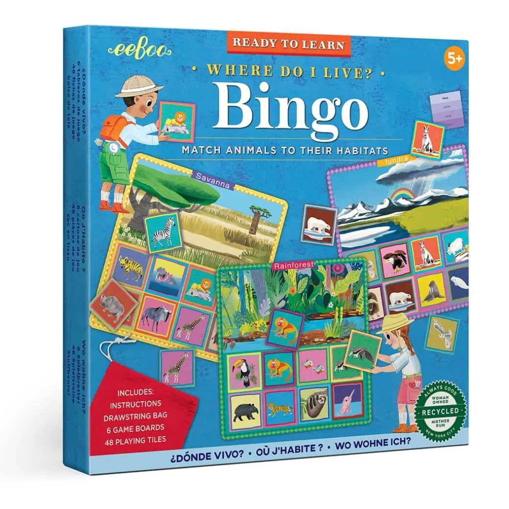 Where Do I Live? Bingo