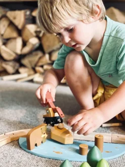 Wild Pines Wooden Train Set