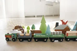 Wild Pines Wooden Train Set