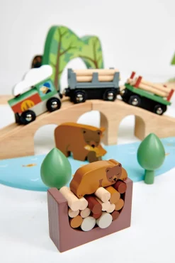 Wild Pines Wooden Train Set