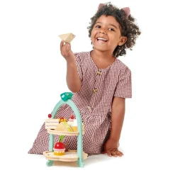 Wooden Afternoon Tea Stand