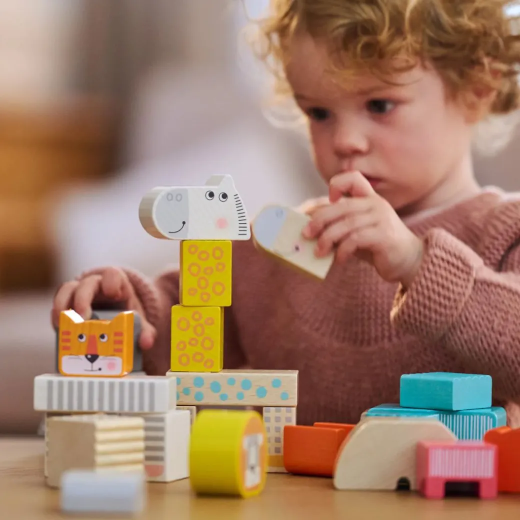Wooden Animal Parade Blocks