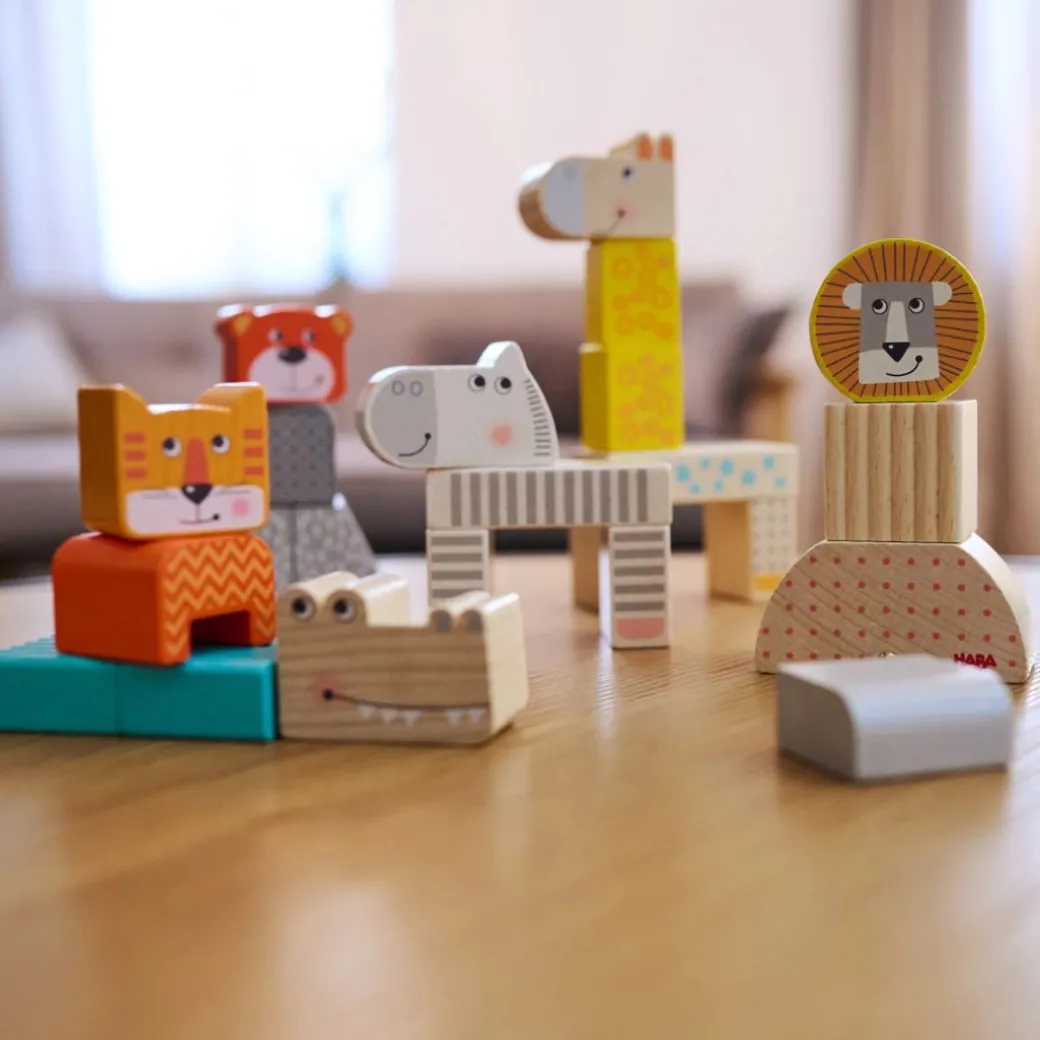 Wooden Animal Parade Blocks