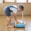 Wooden Baby Walker & Block Set