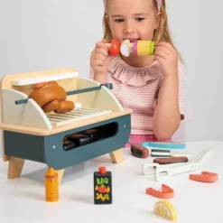 Wooden Barbeque Play Set