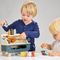 Wooden Barbeque Play Set