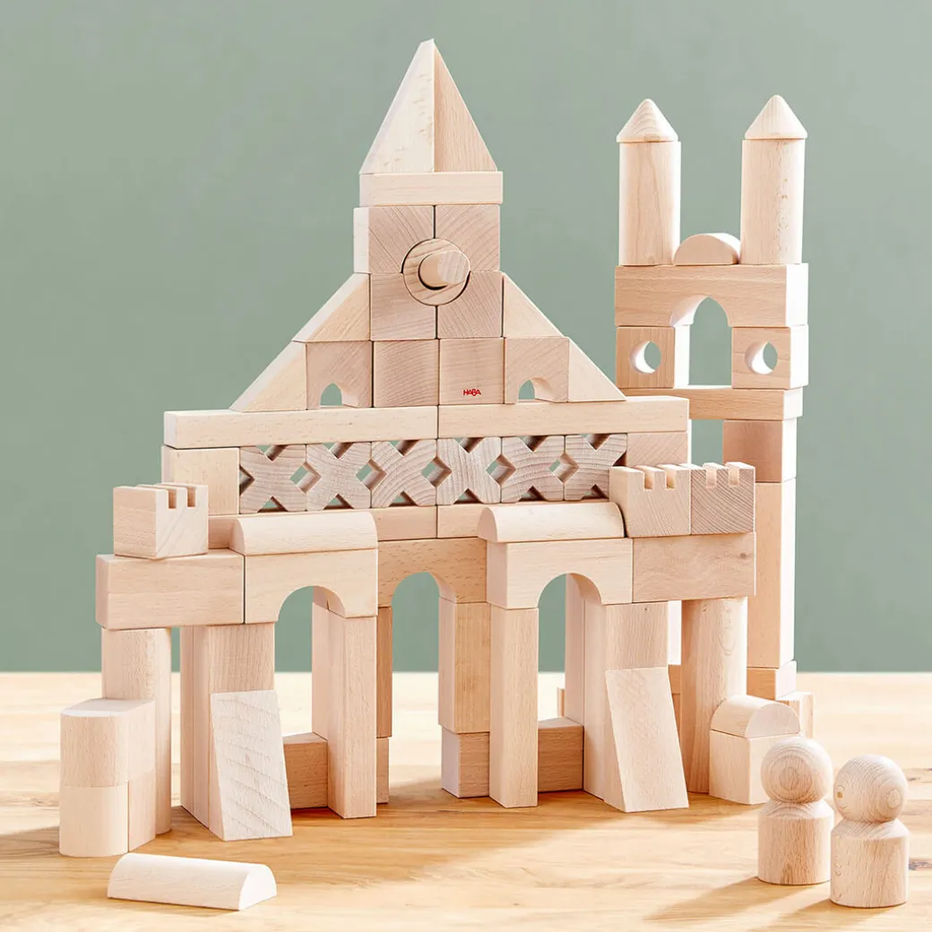 Wooden Building Blocks - Extra Large Set