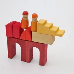 Wooden Building World Desert Sand Set