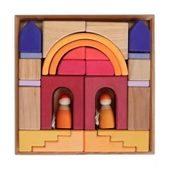 Wooden Building World Desert Sand Set