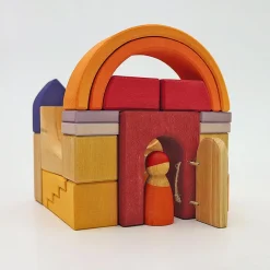 Wooden Building World Desert Sand Set