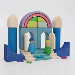 Wooden Building World Polar Light Set