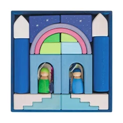 Wooden Building World Polar Light Set