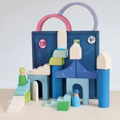 Wooden Building World Polar Light Set