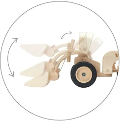 Wooden Bulldozer