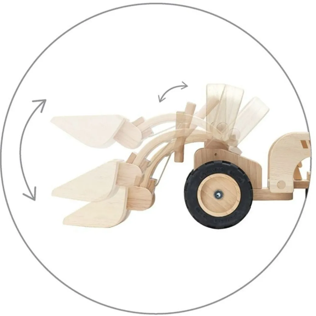 Wooden Bulldozer