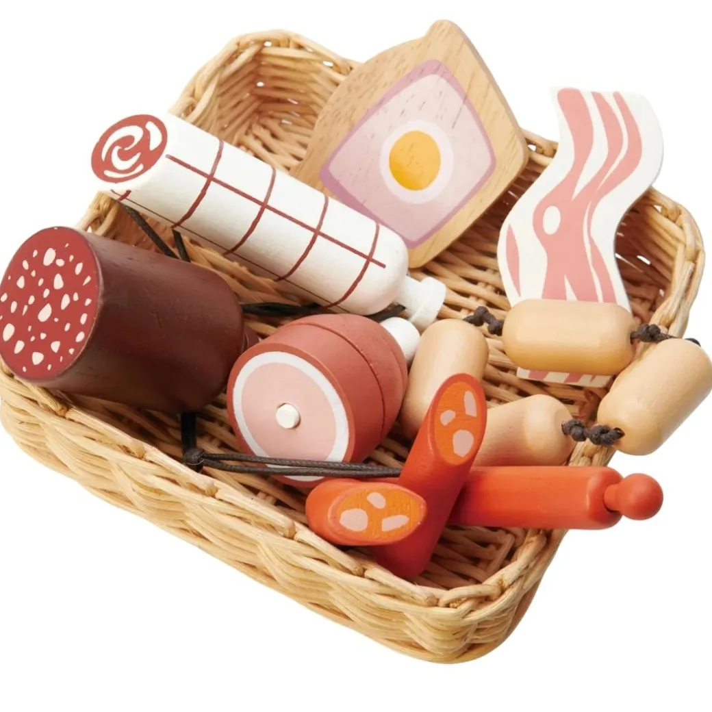 Wooden Charcuterie Basket