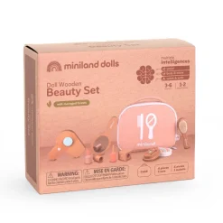Wooden Doll Beauty Set
