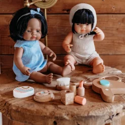 Wooden Doll Beauty Set
