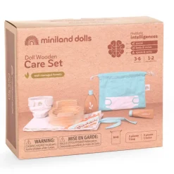Wooden Doll Care Set