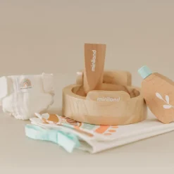 Wooden Doll Care Set