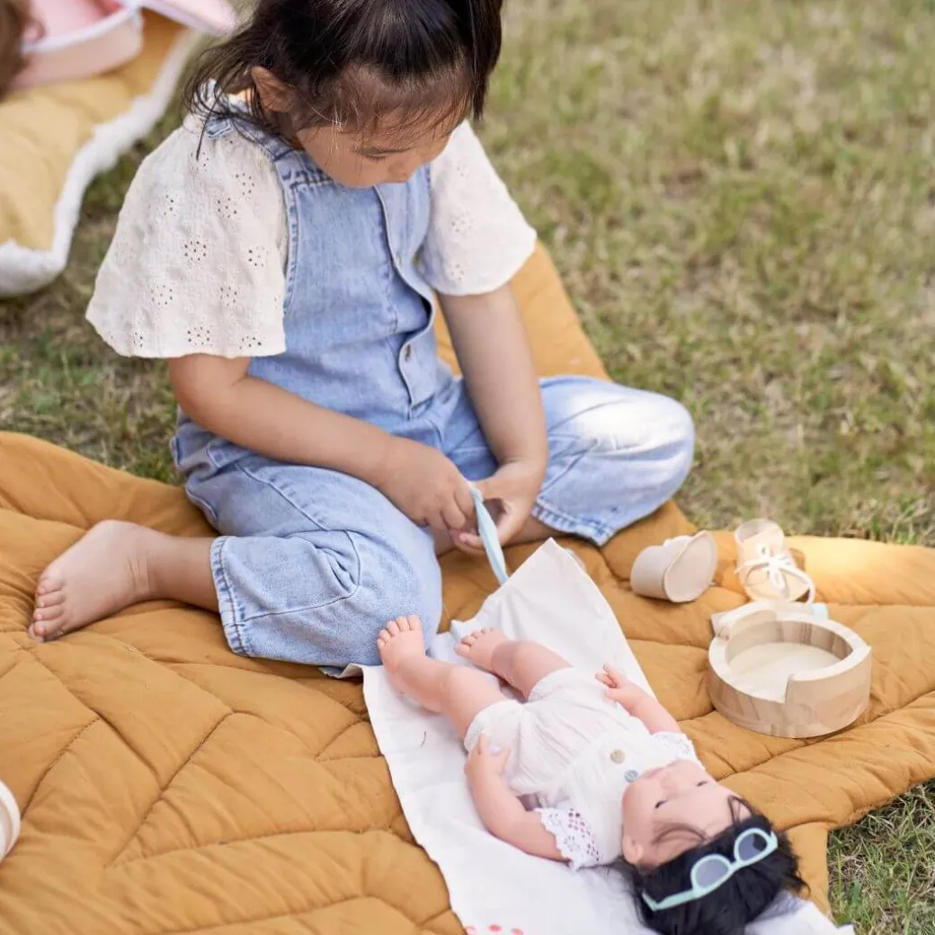 Wooden Doll Care Set
