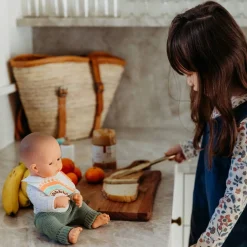 Wooden Doll Feeding Set