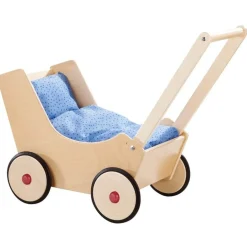 Wooden Doll Pram