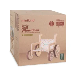 Wooden Doll Wheelchair
