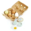 Wooden Eggs, Set of 6