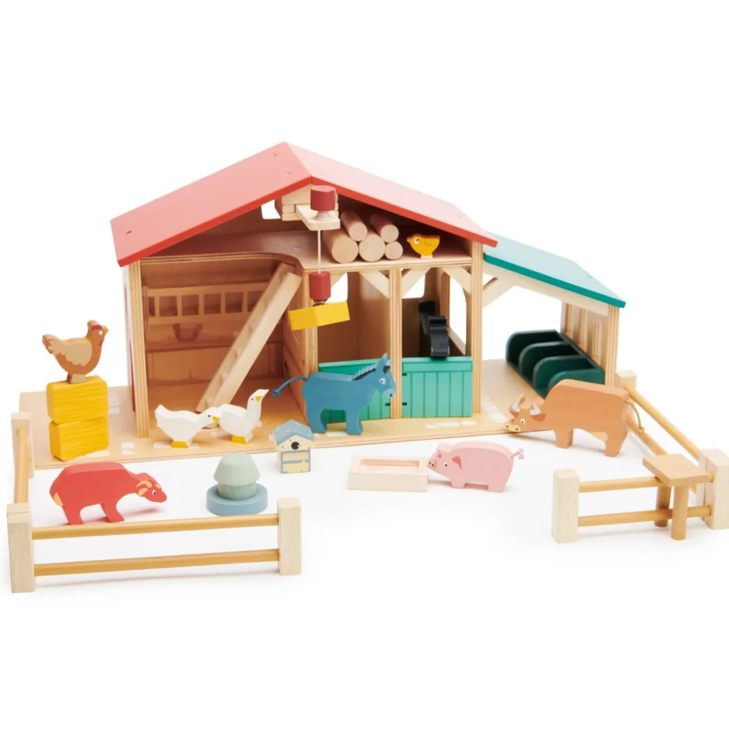 Wooden Farm Set