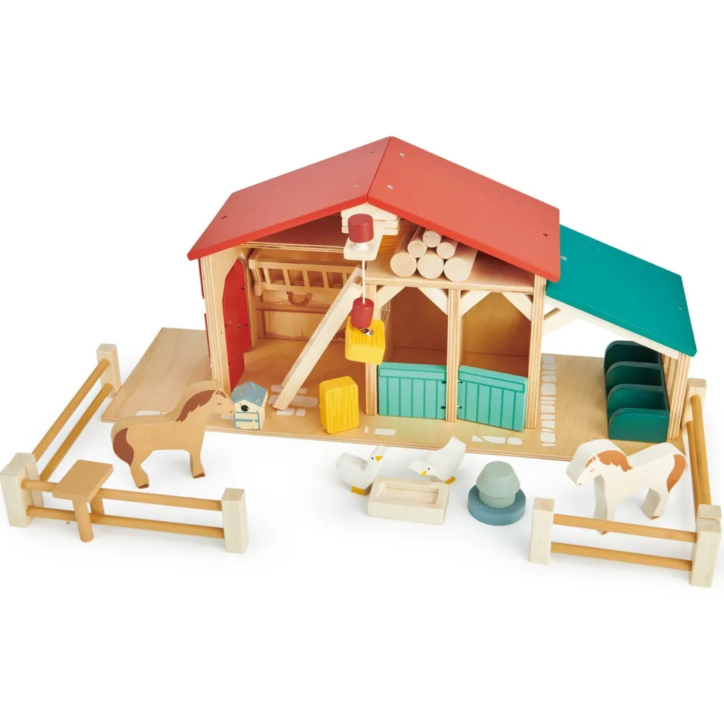 Wooden Farm Set