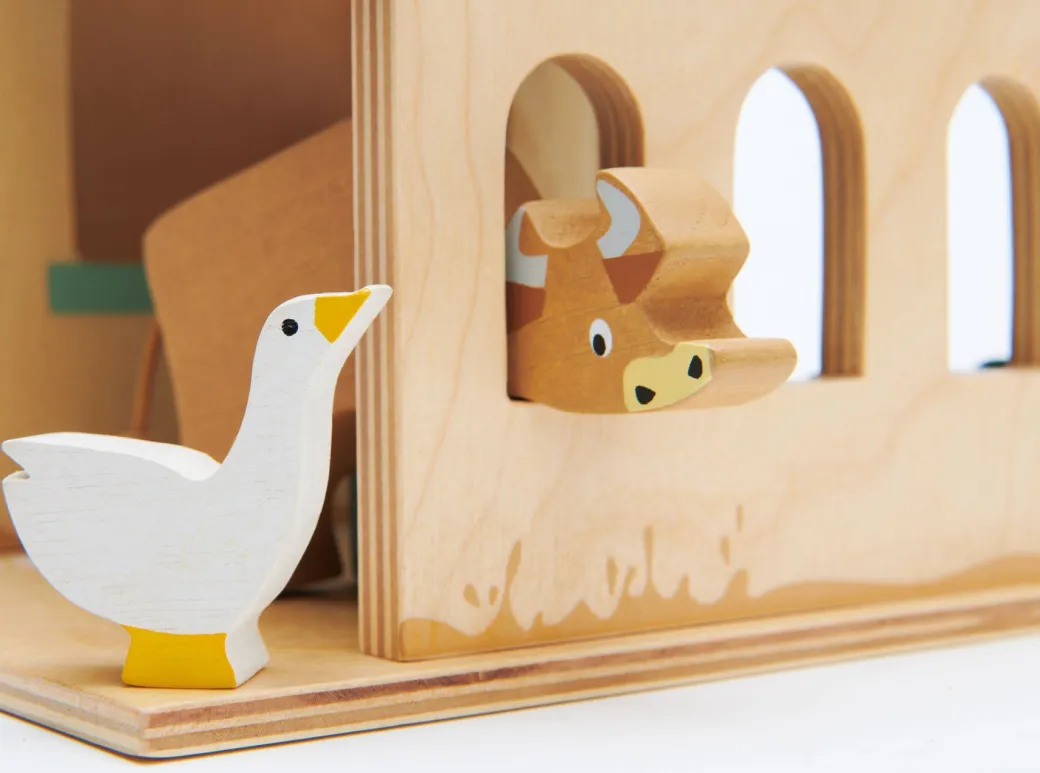 Wooden Farm Set