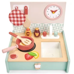Wooden Fold-Away Mini Kitchenette