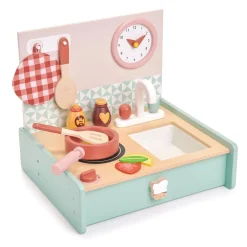 Wooden Fold-Away Mini Kitchenette