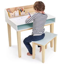 Wooden Forest Friends Desk and Chair