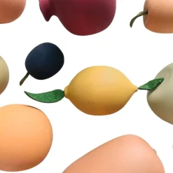 Wooden Fruit Set