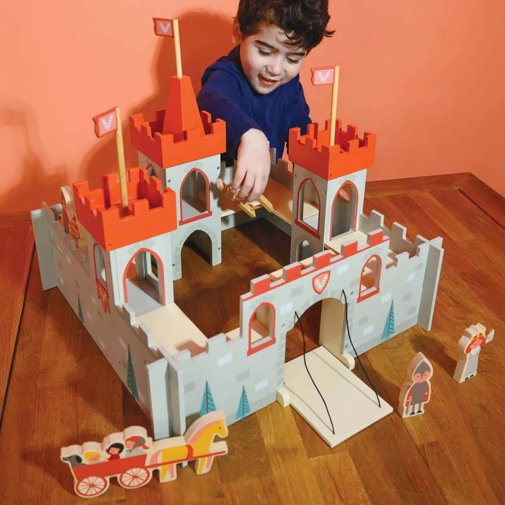 Wooden King's Castle Playset