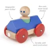 Wooden Magnetic Racer - Blue