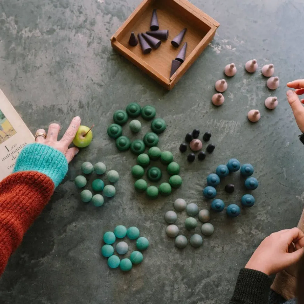 Wooden Mandala Mix Set - Cold