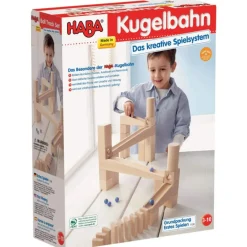 Wooden Marble Run Starter Set