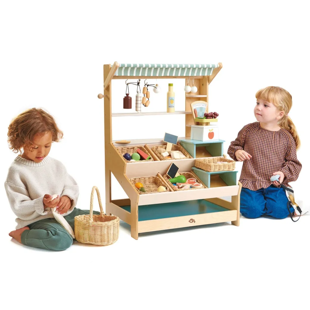 Wooden Market Stall