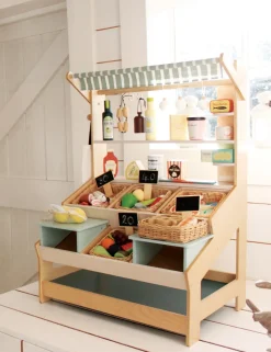 Wooden Market Stall