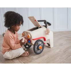 Wooden Motor Mechanic Car Repair Set